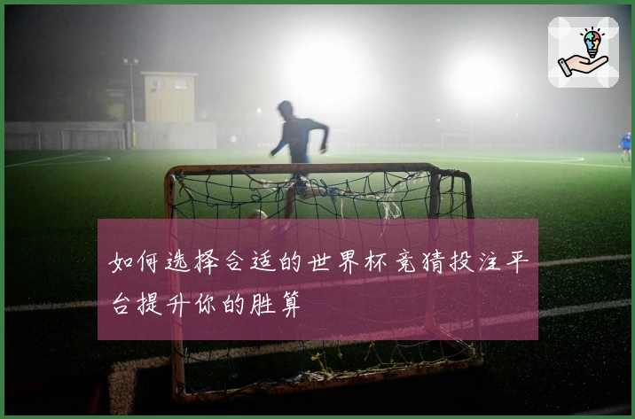 如何选择合适的世界杯竞猜投注平台提升你的胜算