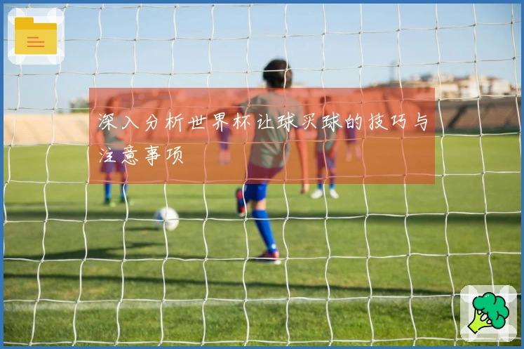深入分析世界杯让球买球的技巧与注意事项